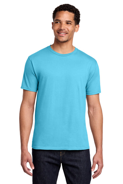 Port & Co Fan Favorite Tee. PC450 in Tidal Wave
