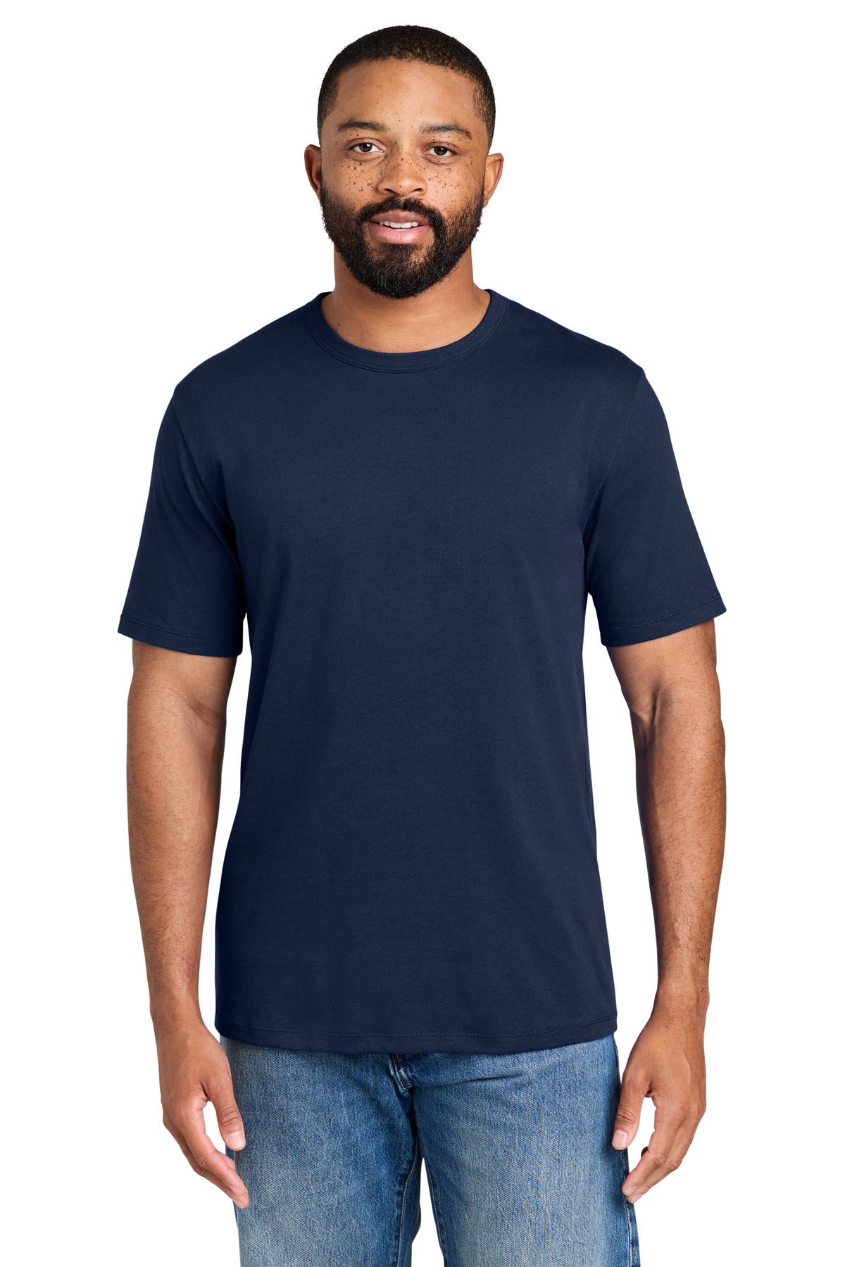 Port & Co Fan Favorite Varsity Tee PC460 in Club Navy