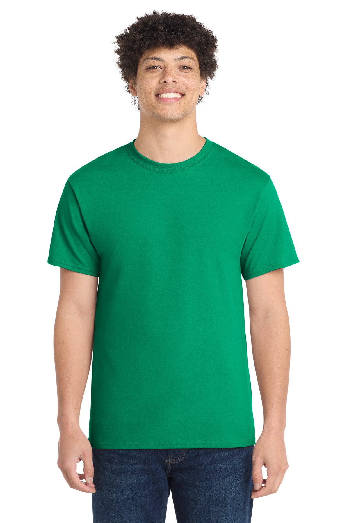Port & Co Tall Core Cotton Tee PC54T in Kelly