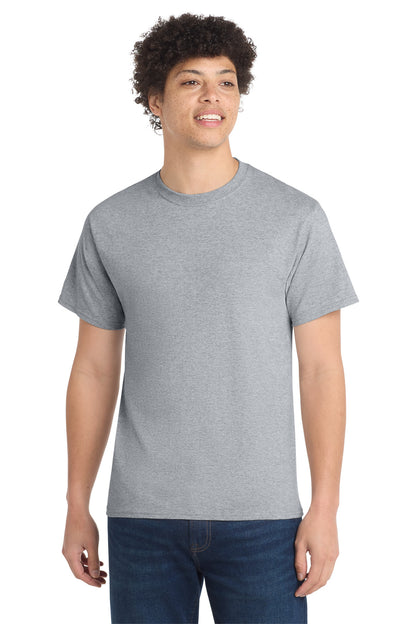 Port & Co Core Cotton Tee. PC54 in Athletic Heather