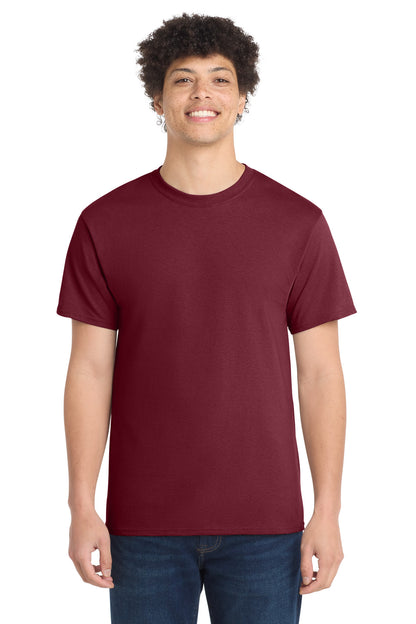 Port & Co Core Cotton Tee. PC54 in Cardinal