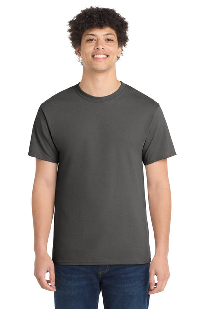 Port & Co Core Cotton Tee. PC54 in Charcoal