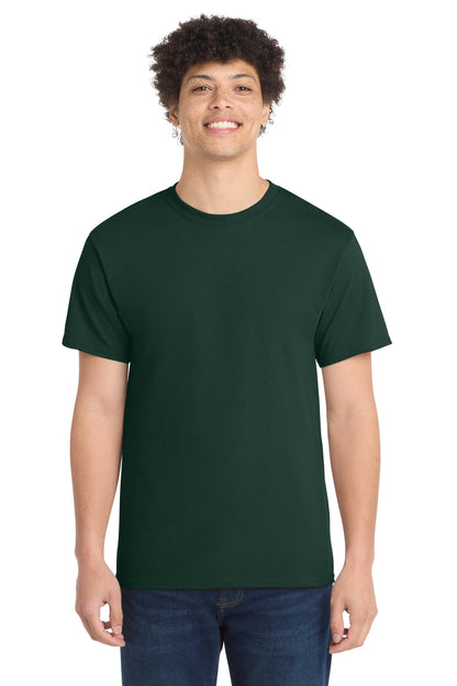 Port & Co Core Cotton Tee. PC54 in Dark Green