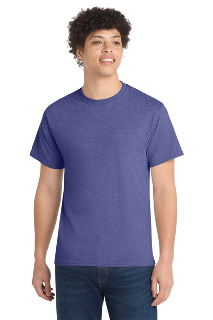 Port & Co Core Cotton Tee. PC54 in Heather Purple