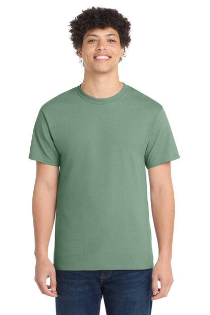 Port & Co Core Cotton Tee. PC54 in Laurel Green
