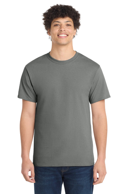 Port & Co Core Cotton Tee. PC54 in Medium Grey