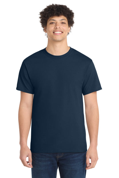 Port & Co Core Cotton Tee. PC54 in Navy