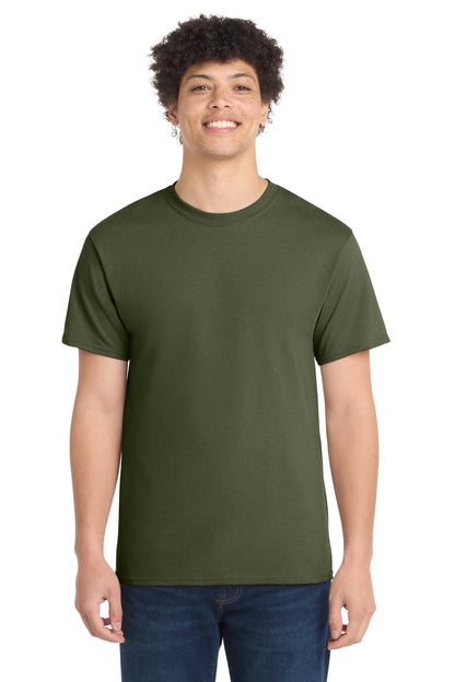 Port & Co Core Cotton Tee. PC54 in Olive Drab Green