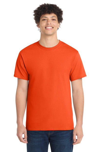 Port & Co Core Cotton Tee. PC54 in Orange