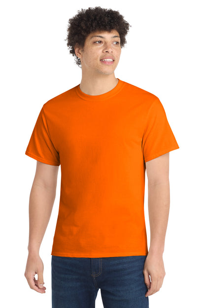 Port & Co Core Cotton Tee. PC54 in S. Orange