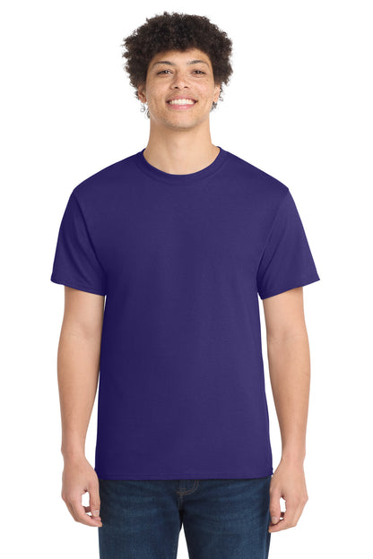 Port & Co Core Cotton Tee. PC54 in Team Purple