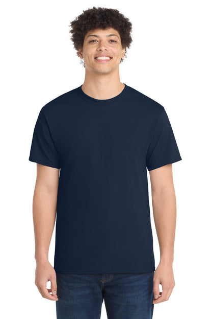 Port & Co Core Cotton Tee. PC54 in True Navy