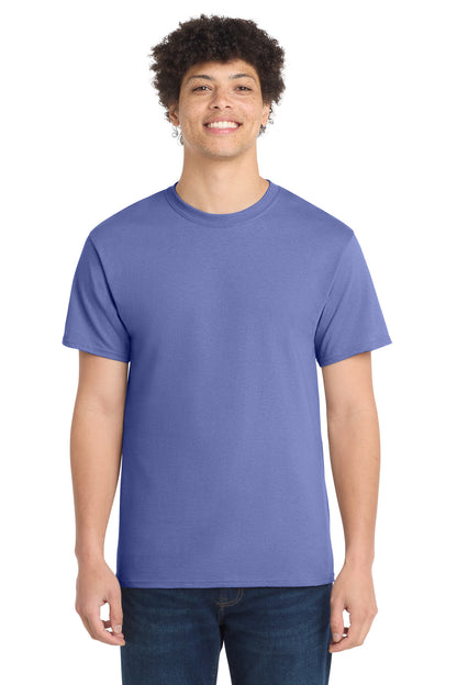 Port & Co Core Cotton Tee. PC54 in Violet
