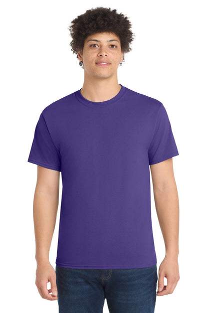 Port & Co Core Blend Tee.  PC55 in Purple
