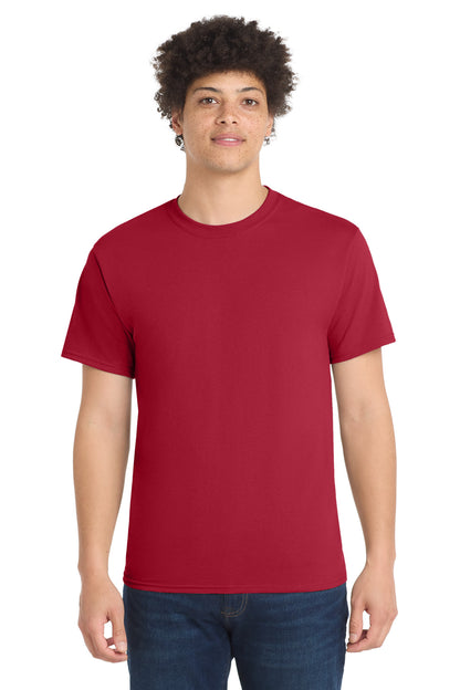Port & Co Core Blend Tee.  PC55 in Red