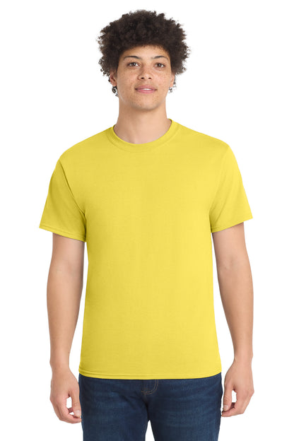Port & Co Core Blend Tee.  PC55 in Yellow