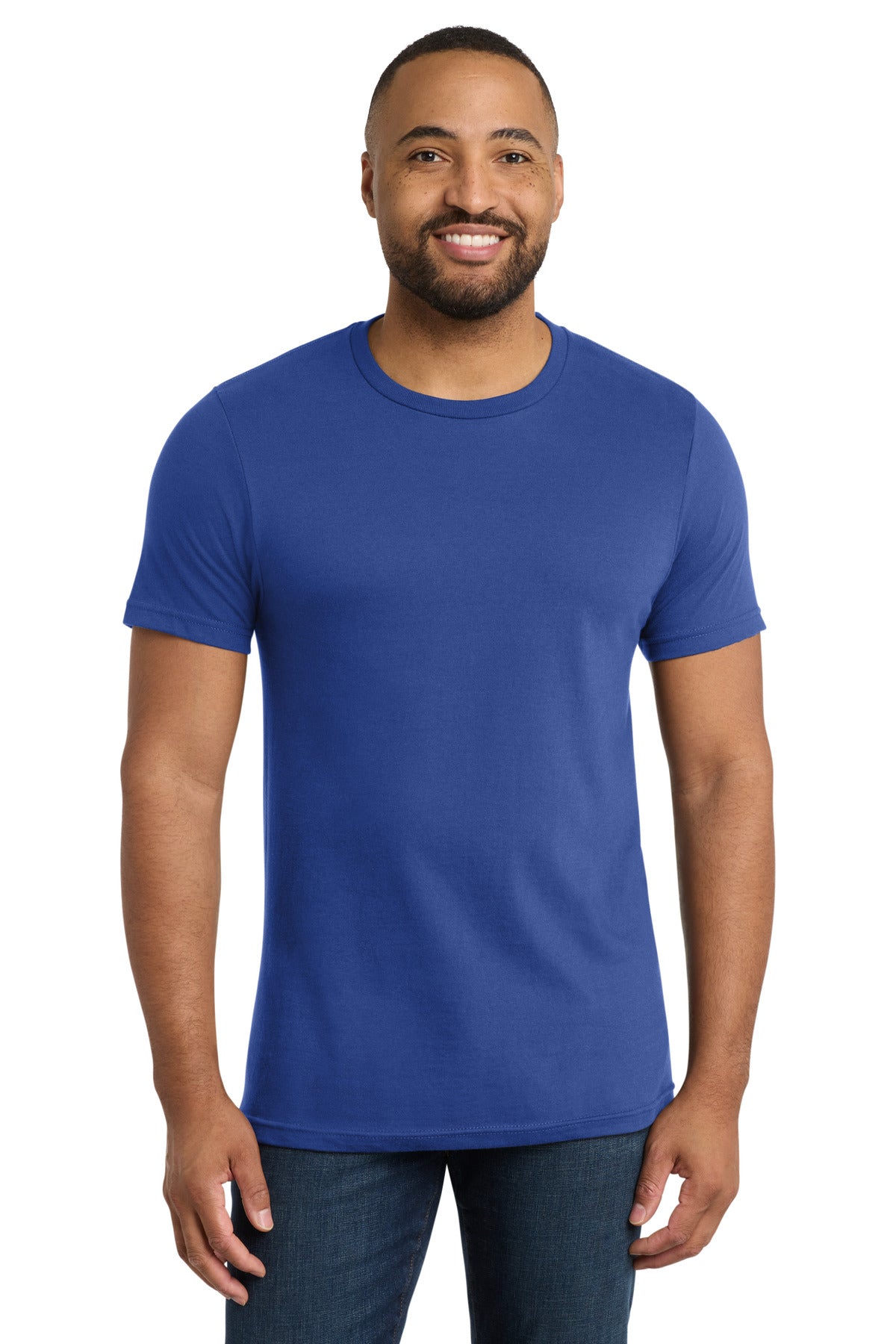 Port & Co Bouncer Tee PC600 in Blue Iris