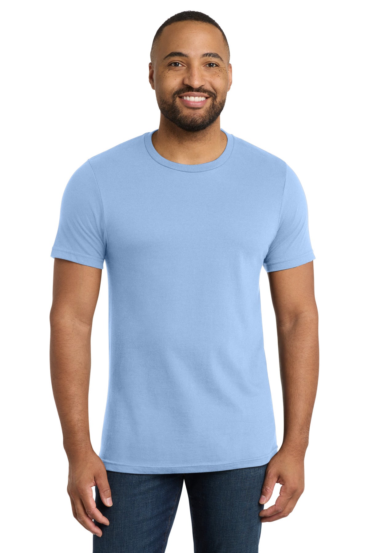 Port & Co Bouncer Tee PC600 in Light Blue