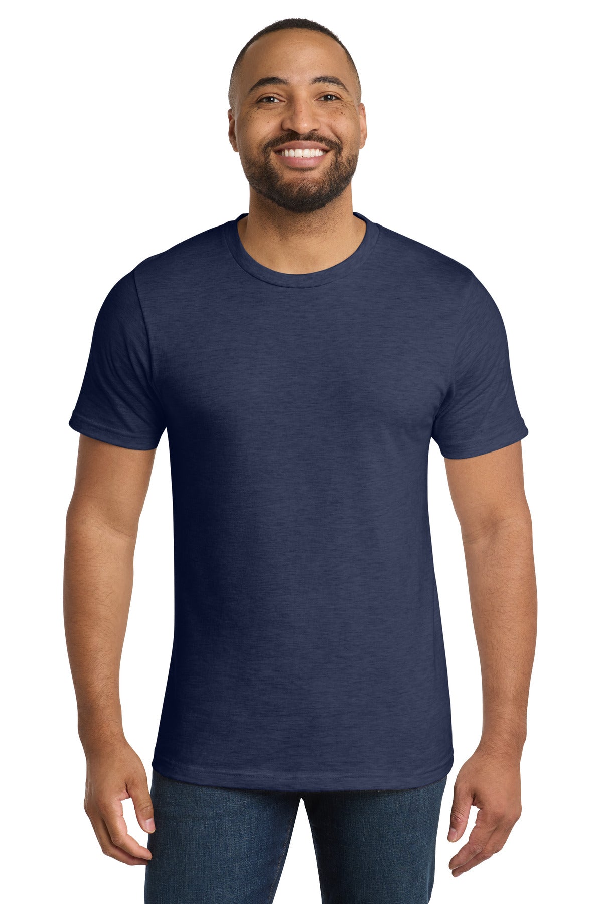 Port & Co Bouncer Tee PC600 in Team Navy Heather