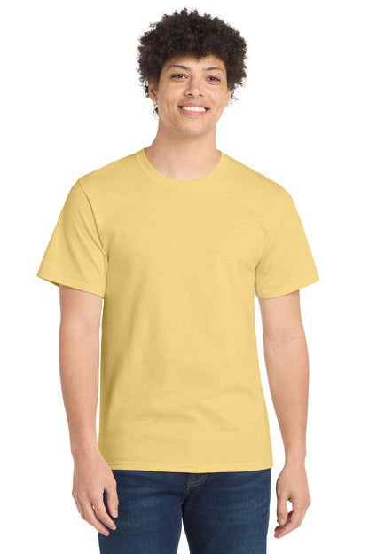 Port & Co Essential Tee. PC61 in Daffodil Yellow