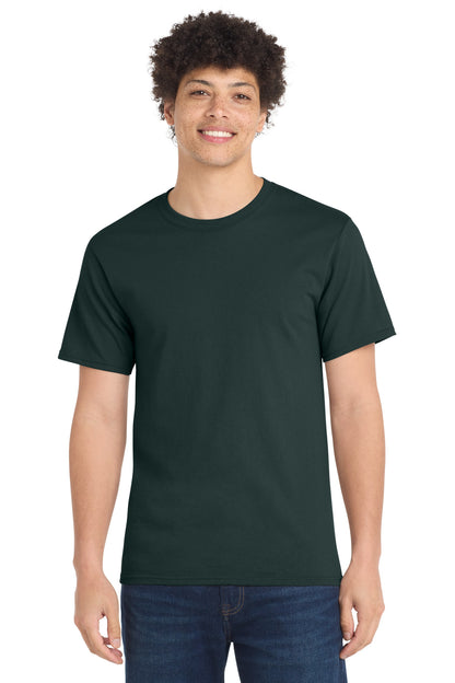 Port & Co Essential Tee. PC61 in Dark Green