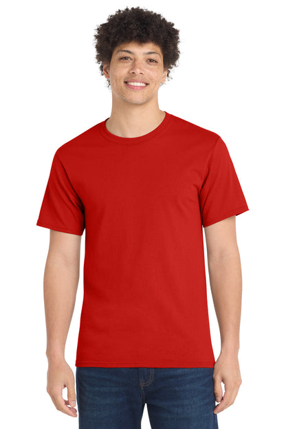 Port & Co Essential Tee. PC61 in Fiery Red