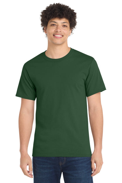 Port & Co Essential Tee. PC61 in Forest Green