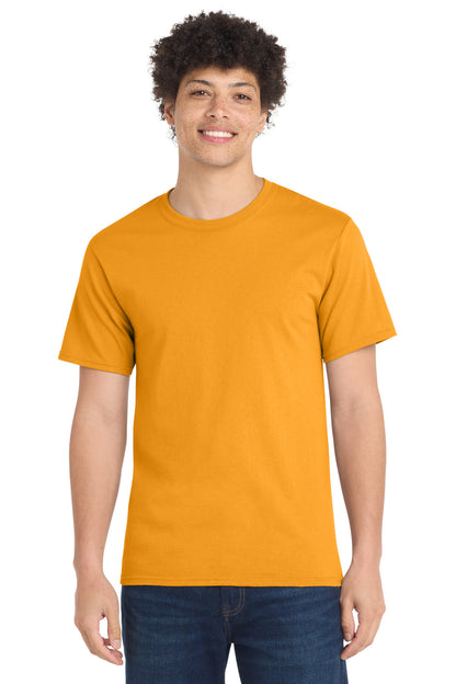 Port & Co Essential Tee. PC61 in Gold