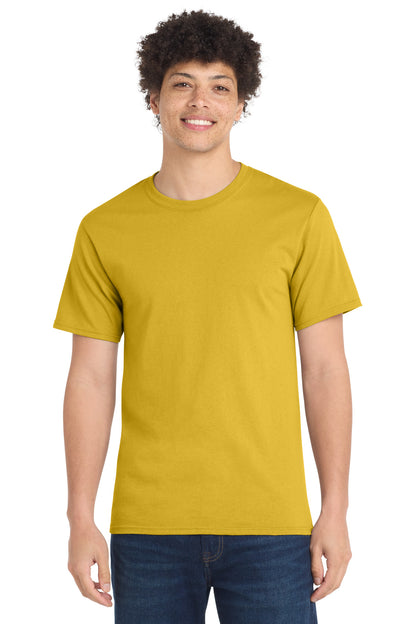 Port & Co Essential Tee. PC61 in Lemon Yellow