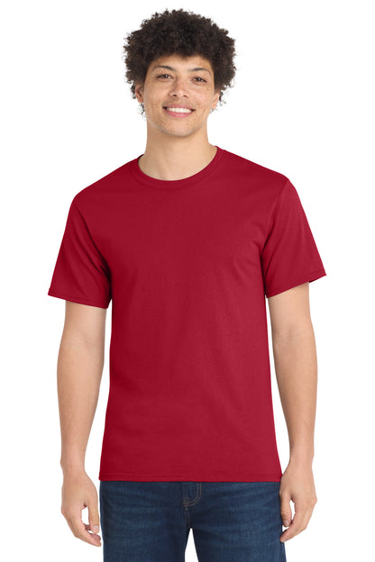 Port & Co Essential Tee. PC61 in Red