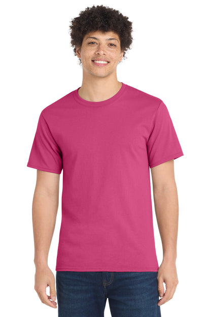 Port & Co Essential Tee. PC61 in Sangria