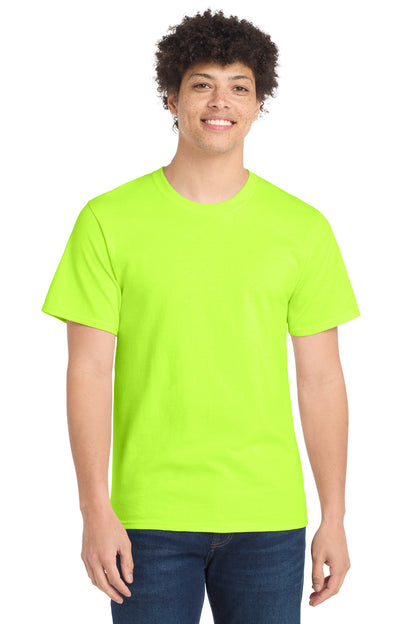 Port & Co Essential Tee. PC61 in S. Green