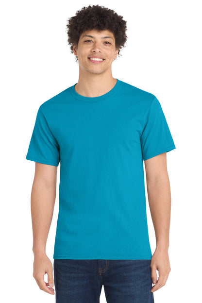 Port & Co Essential Tee. PC61 in Turquoise