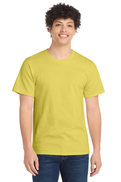 Port & Co Essential Tee. PC61 in Yellow