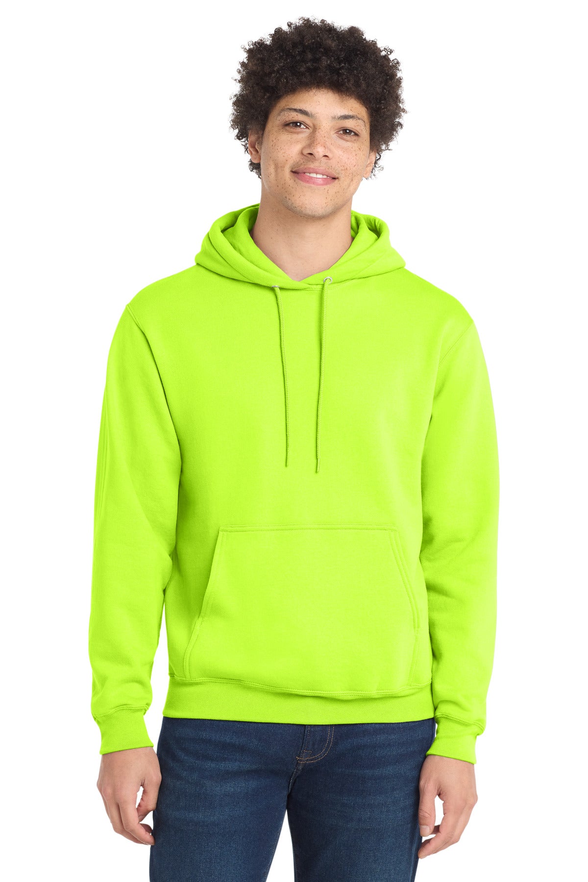 Port & Co Tall Core Fleece Pullover Hooded Sweatshirt PC78HT in S. Green