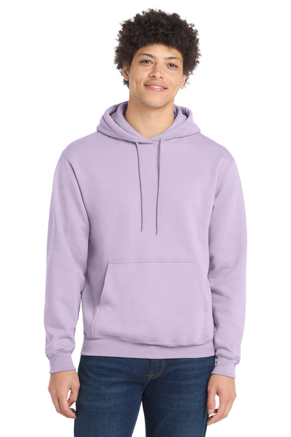 Port & Co Core Fleece Pullover Hooded Sweatshirt. PC78H in Lavender