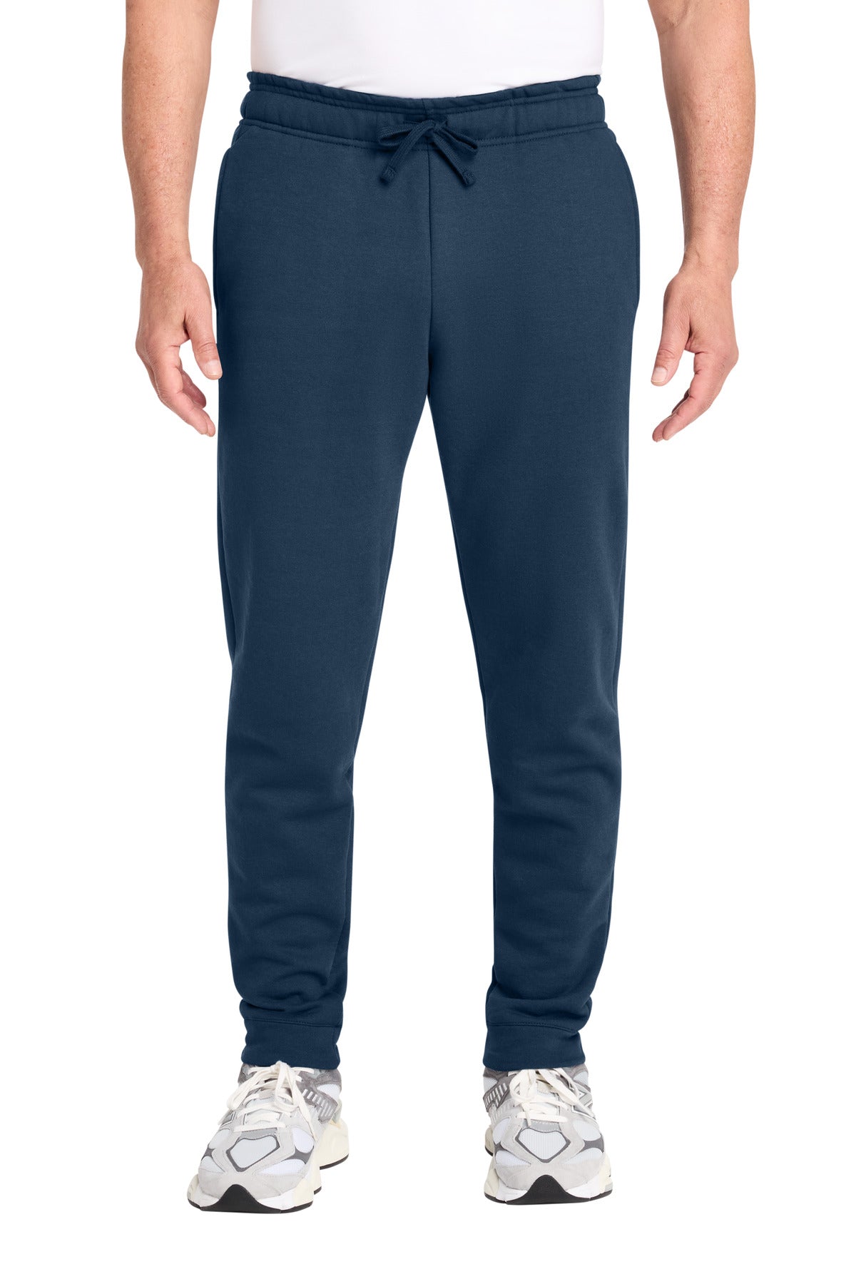 Port & Co Core Fleece Jogger. PC78J in Navy