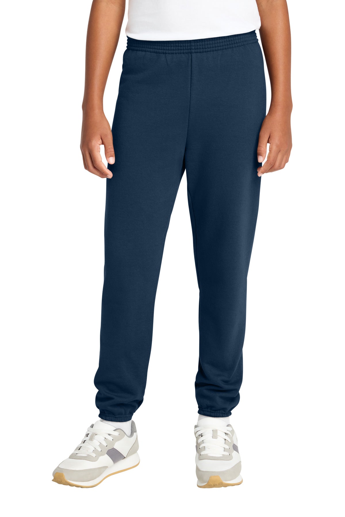 Port & Co Youth Core Fleece Sweatpant PC78YP in Navy