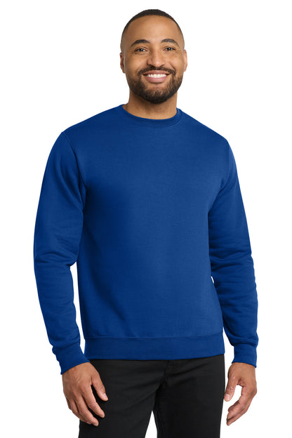 Port & Co Core Fleece Crewneck Sweatshirt. PC78 in True Royal