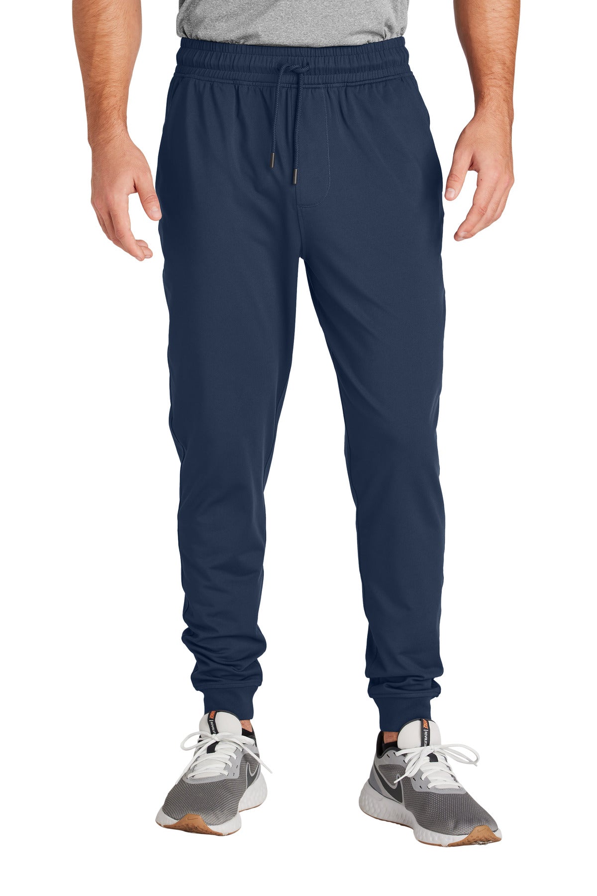 Sport-Tek Sport-Wick Stretch Jogger PST858 in True Navy
