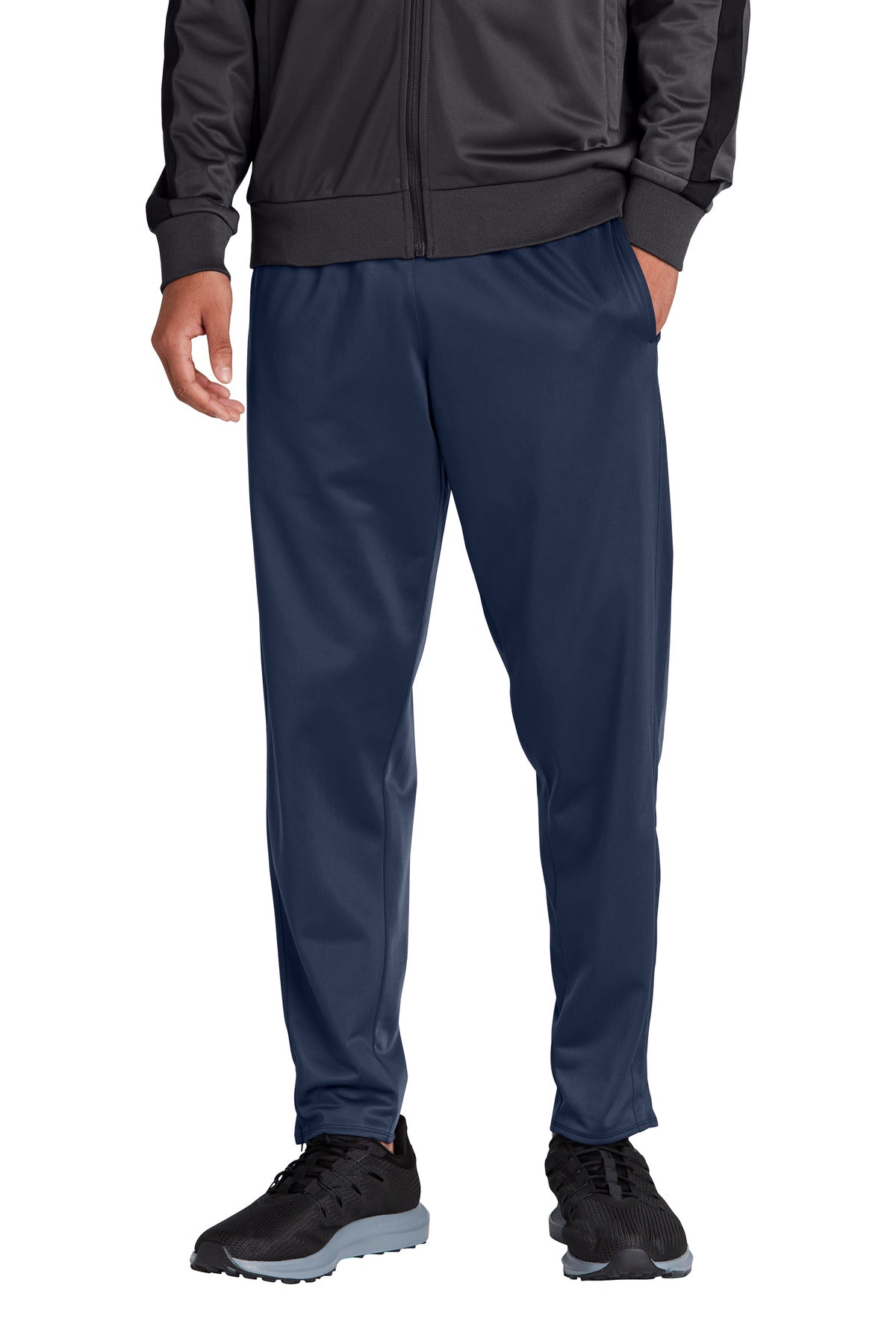 Sport-Tek  Tricot Track Jogger. PST95 in True Navy