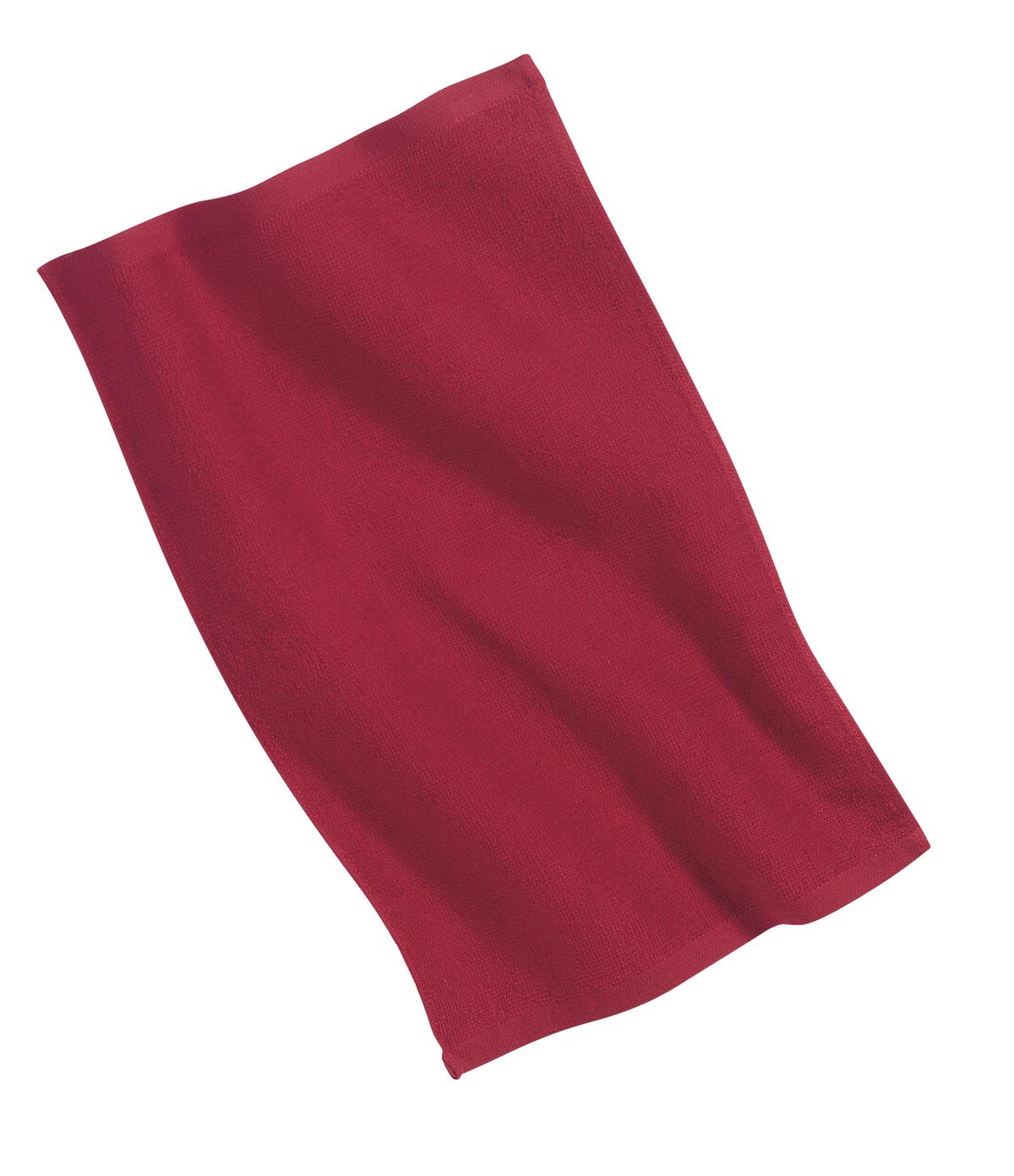 Port Authority - Rally Towel.  PT38 in Red