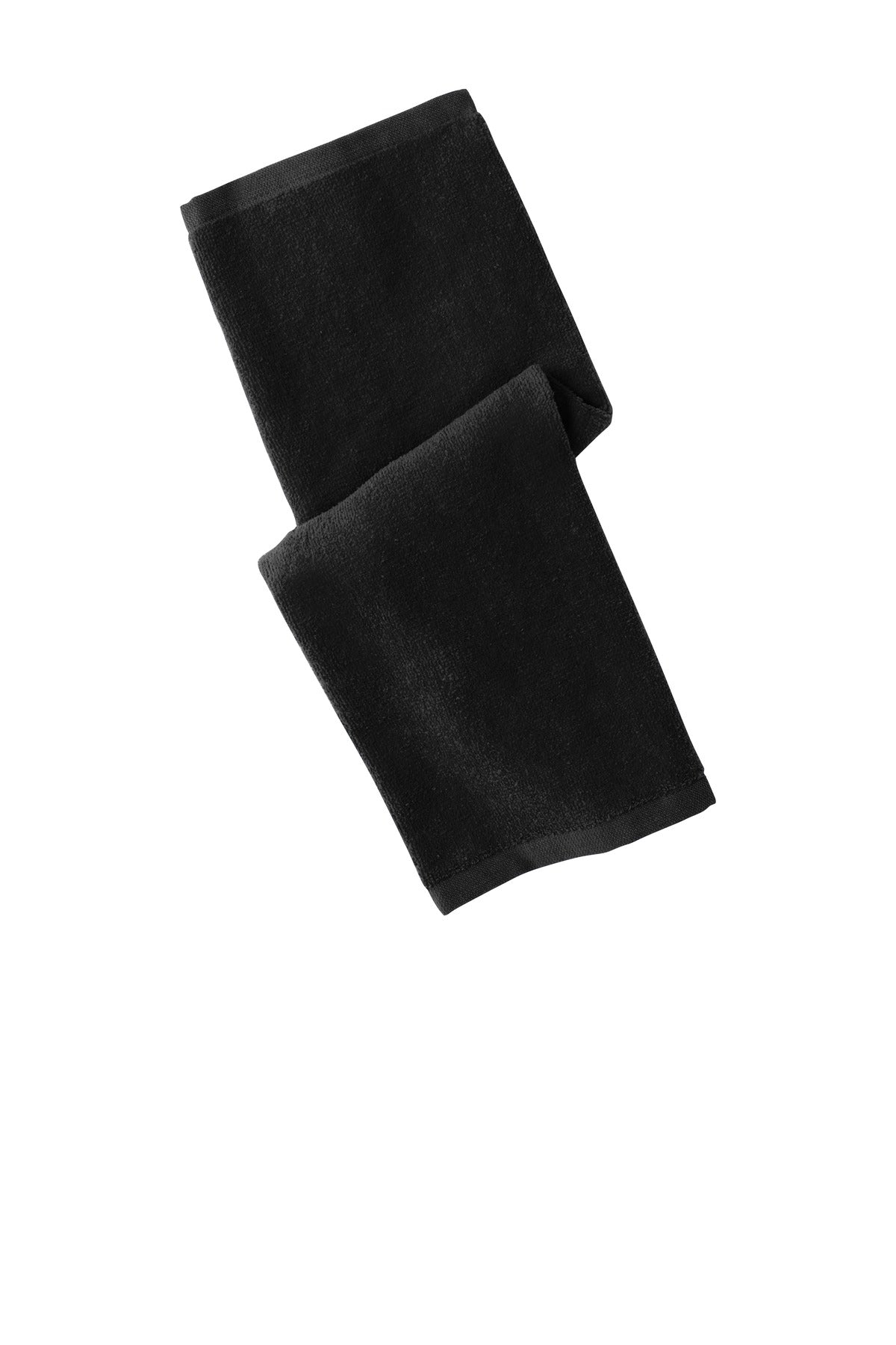 Port Authority  Hemmed Towel PT390 in Black
