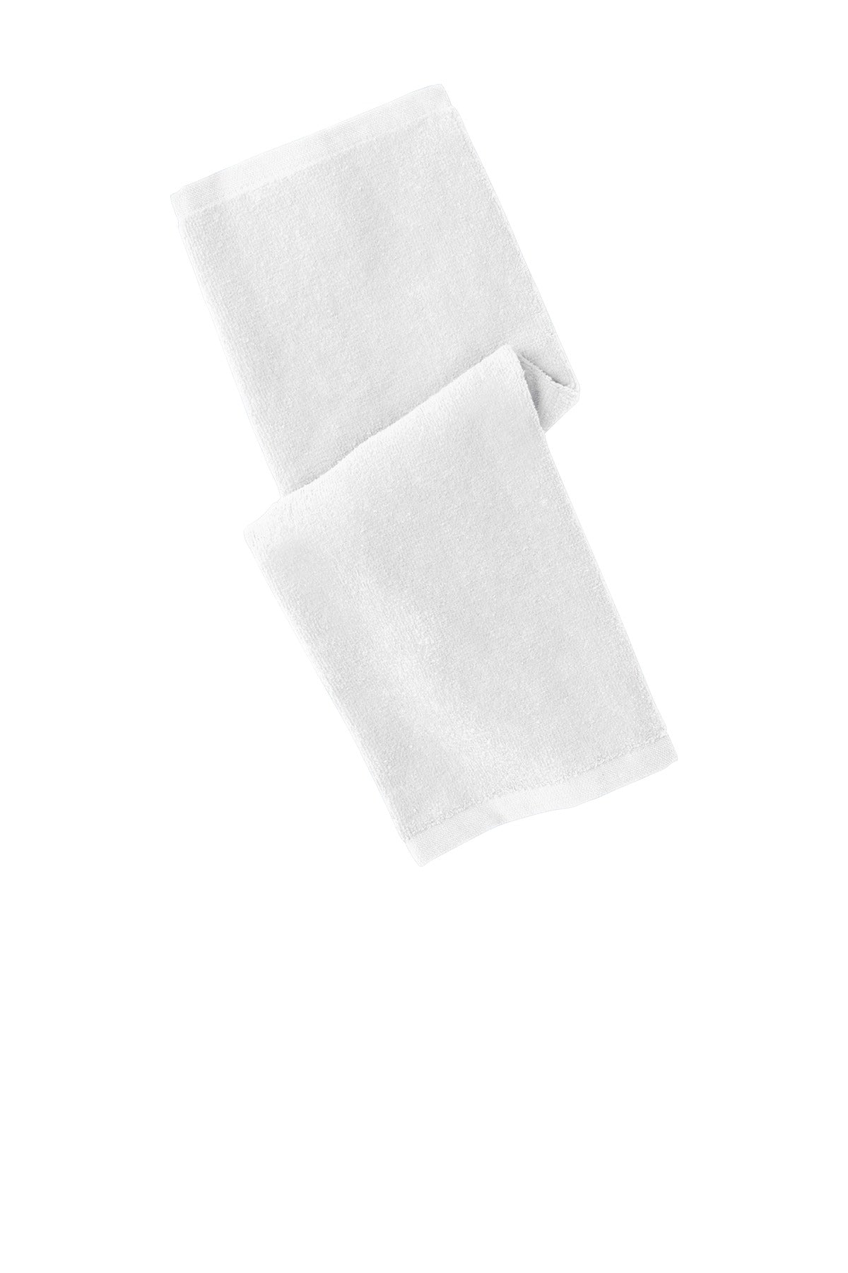 Port Authority  Hemmed Towel PT390 in White