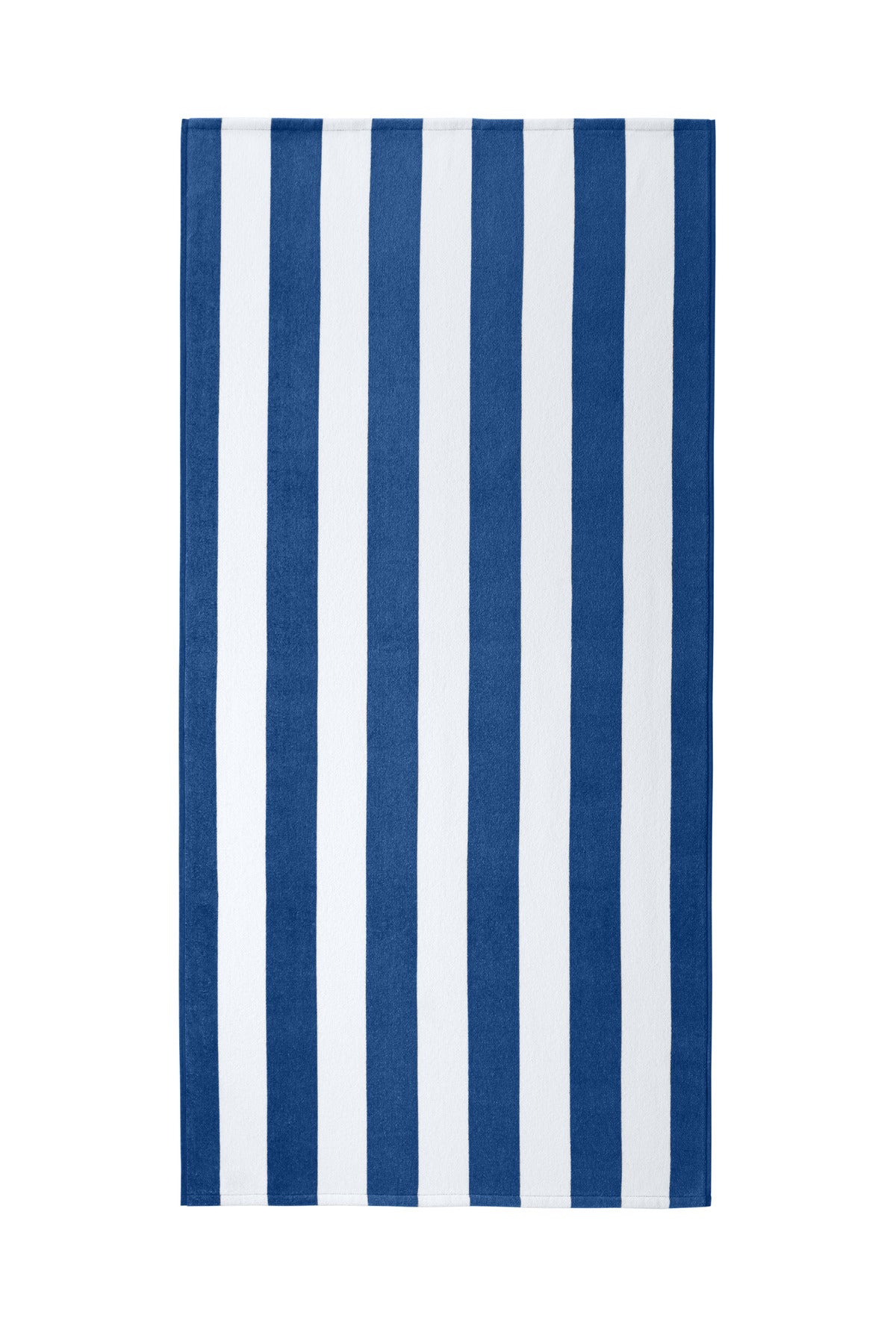 Port Authority  Value Cabana Stripe Beach Towel PT45 in Royal