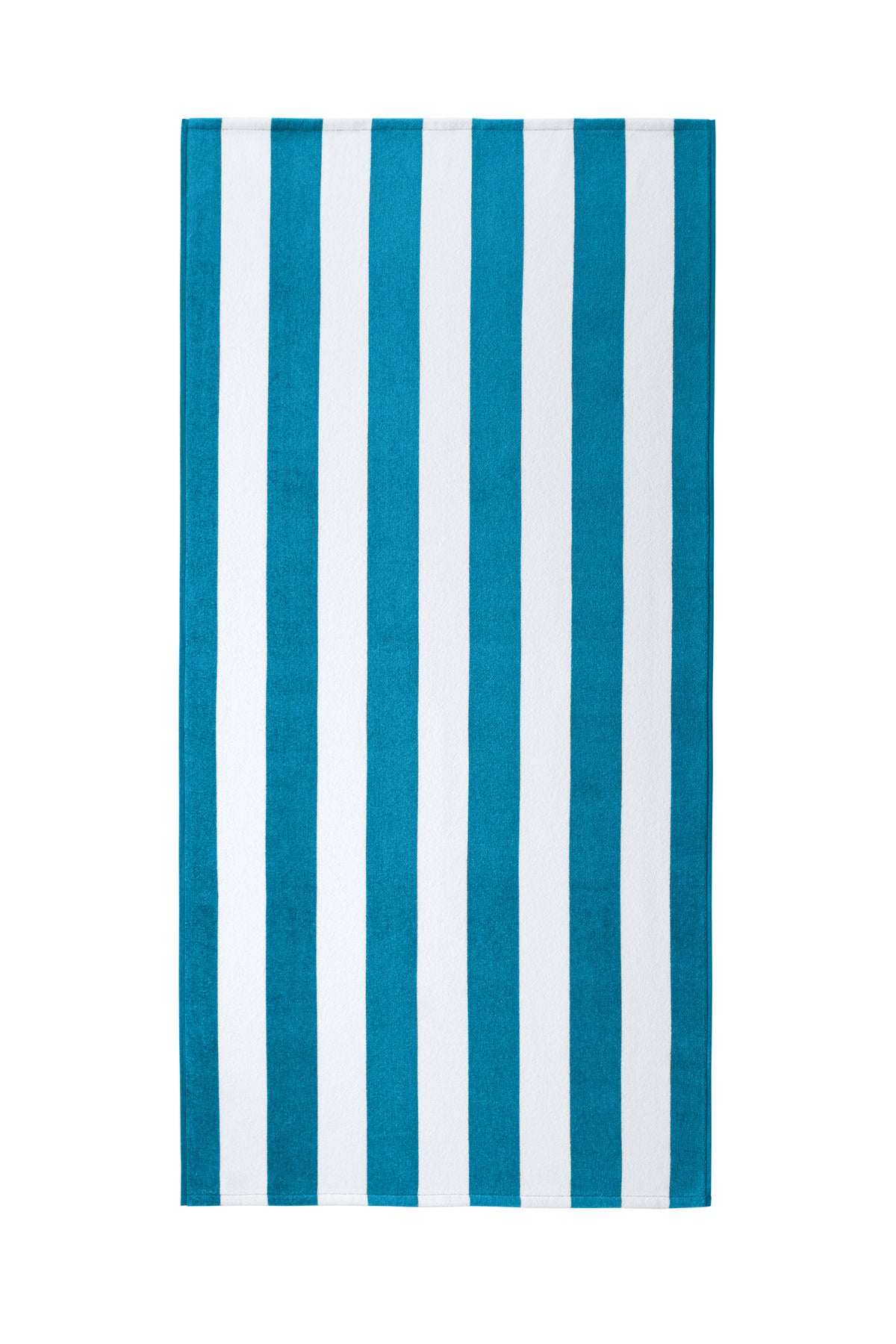 Port Authority  Value Cabana Stripe Beach Towel PT45 in Turquoise