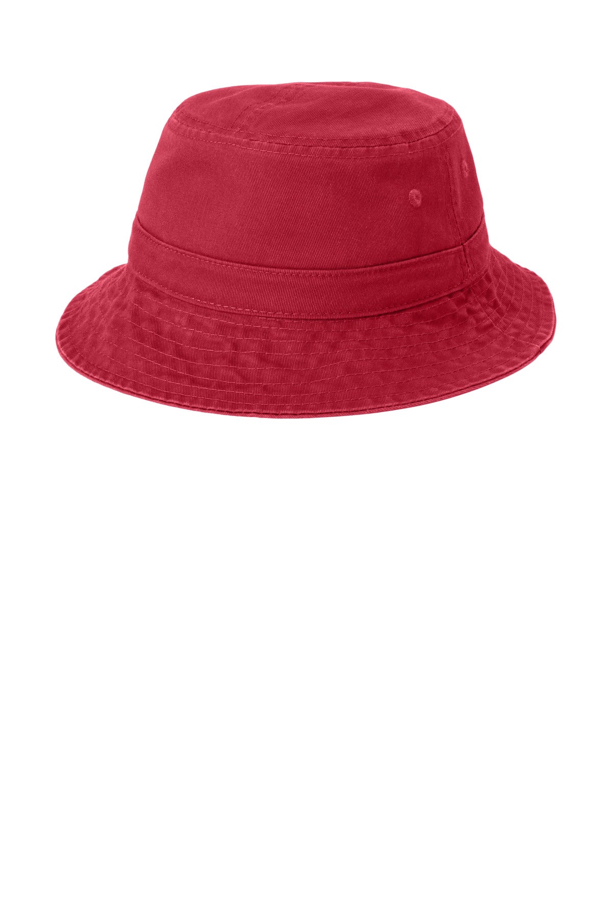 Port Authority Bucket Hat. PWSH2 in Red