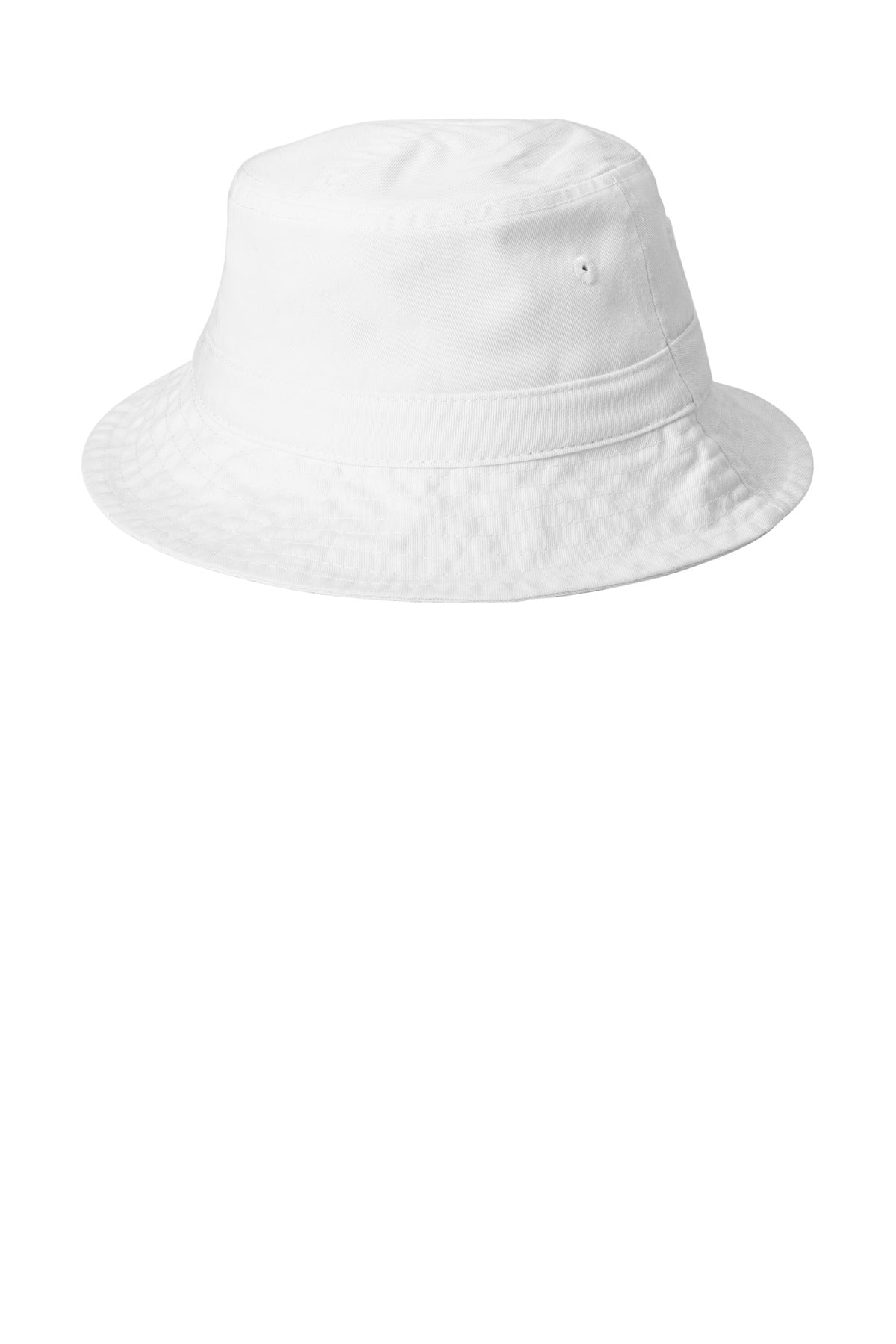 Port Authority Bucket Hat. PWSH2 in White