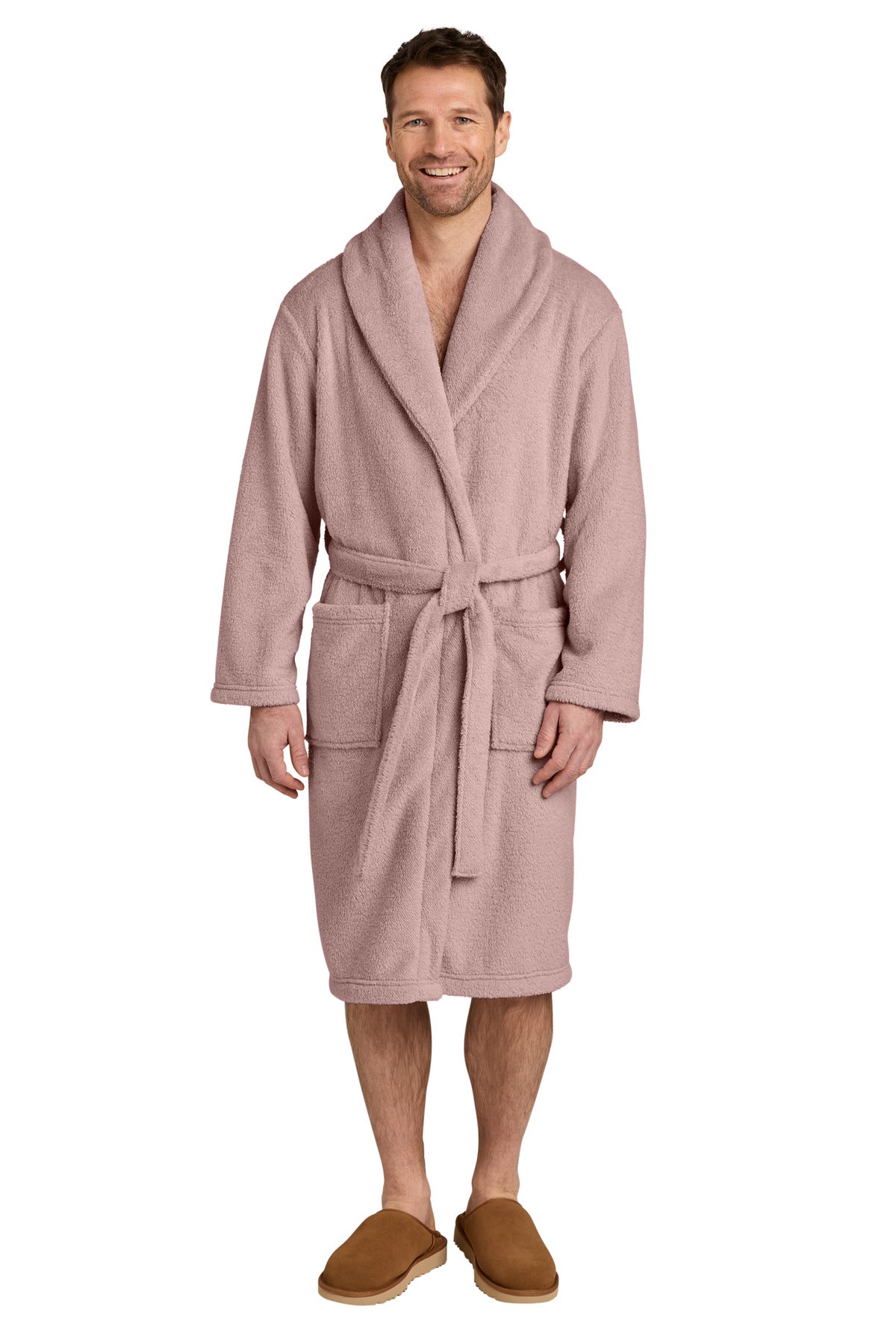 Port Authority Dream Plush Robe R104 in Rose Quartz