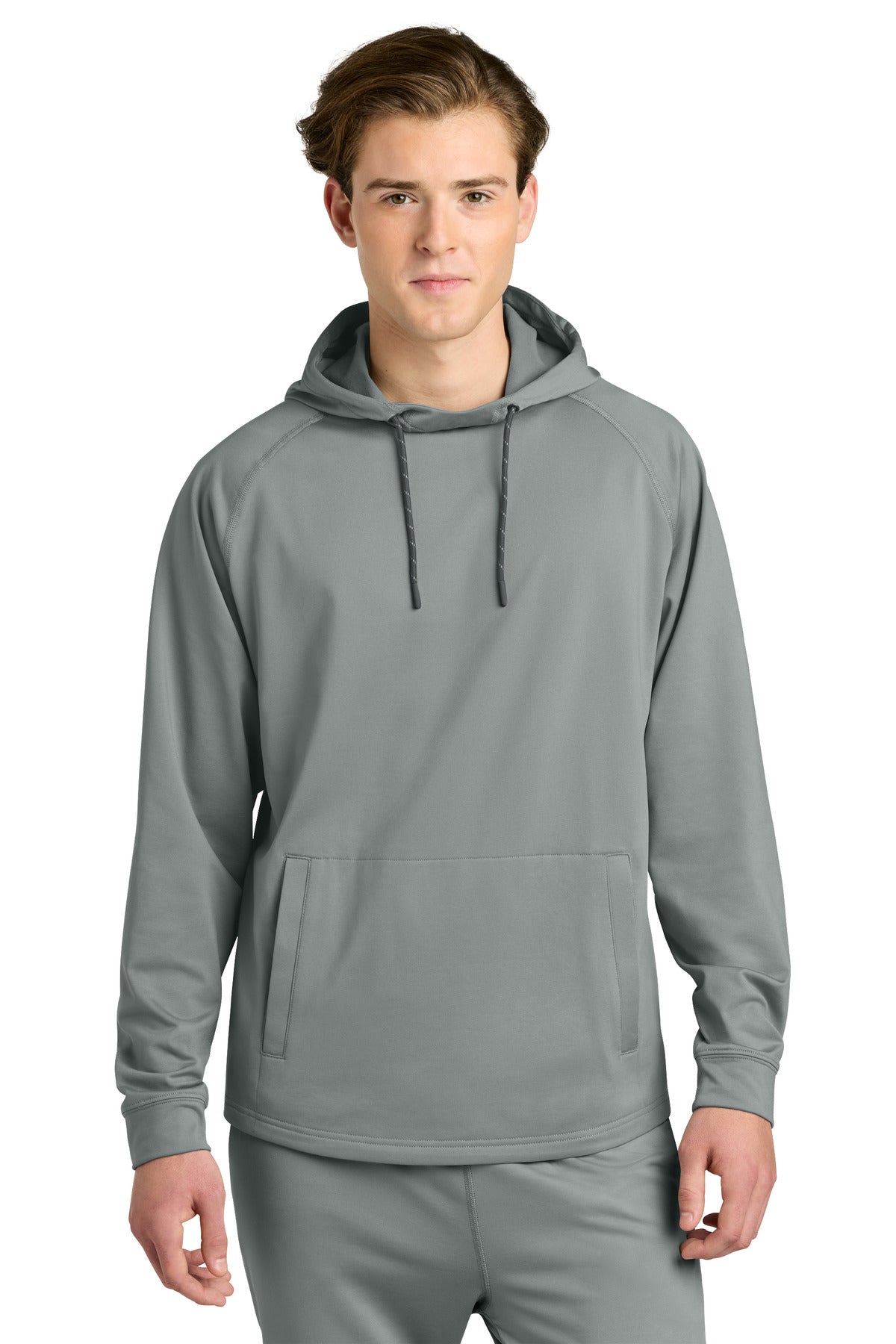 Richardson Charge Performance Fleece Long Sleeve Hoodie RA7200LSH in Grey